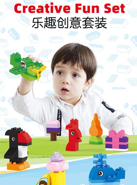 6-10pcs diy building blocks large bricks toys for children gifts animal traffic tools creative fun sets blocks for kids
6-10pcs diy building blocks large bricks toys for children gifts animal traffic tools creative fun sets blocks for kids