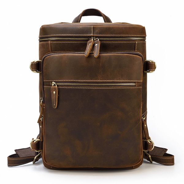 мужская vintage кожаный рюкзак из натуральной кожи коровы мужская schoolbag дорожная сумка досуг рюкзак
мужская vintage кожаный рюкзак из натуральной кожи коровы мужская schoolbag дорожная сумка досуг рюкзак