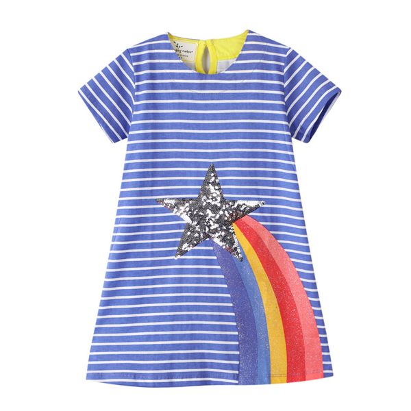 2020 new kids princess dress for girls summer clothes short sleeve cotton sequin stripe casual dresses for toddler girls 2 7y, Red;yellow
2020 new kids princess dress for girls summer clothes short sleeve cotton sequin stripe casual dresses for toddler girls 2 7y, Red;yellow