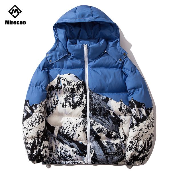 print cotton padded puffer parka jackets streetwear hip hop winter hood detachable jacket casual punk rock parkas hipster coats, Black
print cotton padded puffer parka jackets streetwear hip hop winter hood detachable jacket casual punk rock parkas hipster coats, Black