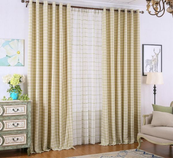 new chinese pastoral style small lattice cotton and printing shade curtains for living dining room bedroom
new chinese pastoral style small lattice cotton and printing shade curtains for living dining room bedroom