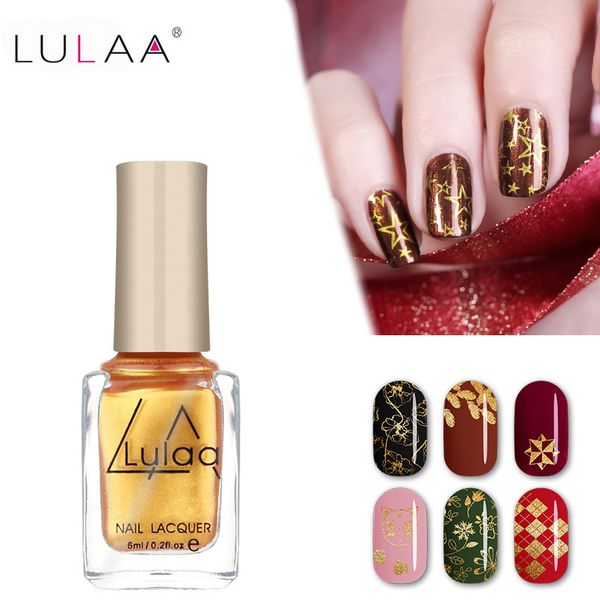 lulaa 6ml stamping nail polish 12 colors stamp nail diy stamping lacquer for christmas art painting printing varnish
lulaa 6ml stamping nail polish 12 colors stamp nail diy stamping lacquer for christmas art painting printing varnish
