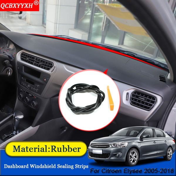 car-styling anti-noise soundproof dustproof car dashboard windshield sealing strips car accessories for elysee 2005-2018
car-styling anti-noise soundproof dustproof car dashboard windshield sealing strips car accessories for elysee 2005-2018