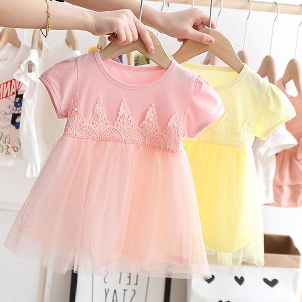 kids designer clothes girls gauze dress 2020 western style children's wear short sleeve children's dress little girl princess dres, Red;yellow
kids designer clothes girls gauze dress 2020 western style children's wear short sleeve children's dress little girl princess dres, Red;yellow