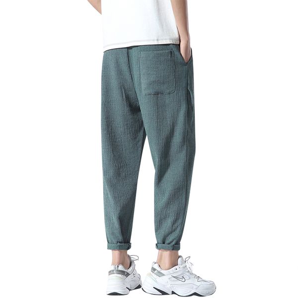 casual harem pants men jogger pants men loose trousers male streetwear harajuku 2020 summer ankle-length sweatpants, Black
casual harem pants men jogger pants men loose trousers male streetwear harajuku 2020 summer ankle-length sweatpants, Black