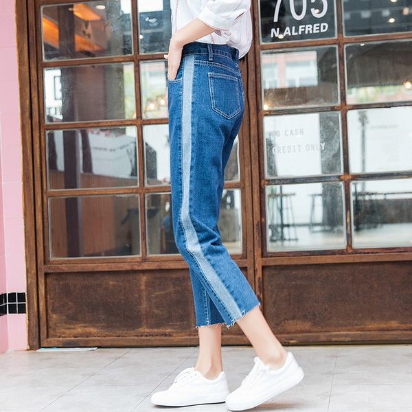 nonis straight patchwork high waist calf length women summer pencil jeans slim blue streetwear pocket casual denim pants bottom
nonis straight patchwork high waist calf length women summer pencil jeans slim blue streetwear pocket casual denim pants bottom