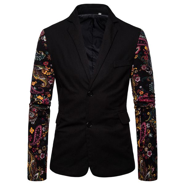 2019 men's fashion splicing printing design two grain of buckle is tie-in suit of cultivate one's morality, White;black
2019 men's fashion splicing printing design two grain of buckle is tie-in suit of cultivate one's morality, White;black