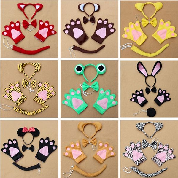 animal ears headband sets headwear+gloves+collar+tail kit set halloween christmas easter costume accessories for children an2293
animal ears headband sets headwear+gloves+collar+tail kit set halloween christmas easter costume accessories for children an2293