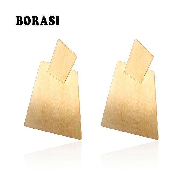 borasi rose gold-color long dangle earrings for women stainless steel hyperbole unique irregular big earings fashion jewelry, Golden
borasi rose gold-color long dangle earrings for women stainless steel hyperbole unique irregular big earings fashion jewelry, Golden