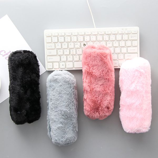 cute solid color plush pencil case for girls pencil bag stationery pencilcase kawaii school supplies
cute solid color plush pencil case for girls pencil bag stationery pencilcase kawaii school supplies