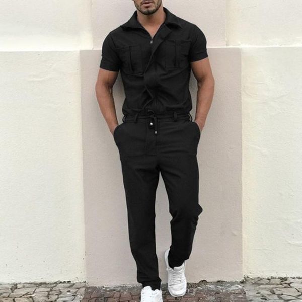 summer men fashion new jumpsuits cargo siamese jacket set casual loose shortsleeve solid streetwear men rompers d30, Gray
summer men fashion new jumpsuits cargo siamese jacket set casual loose shortsleeve solid streetwear men rompers d30, Gray