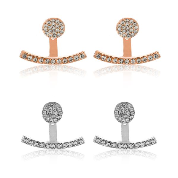 glamour earrings sales korean version of the sleek minimalist crystal word round front and rear earrings trend women's, Golden;silver
glamour earrings sales korean version of the sleek minimalist crystal word round front and rear earrings trend women's, Golden;silver