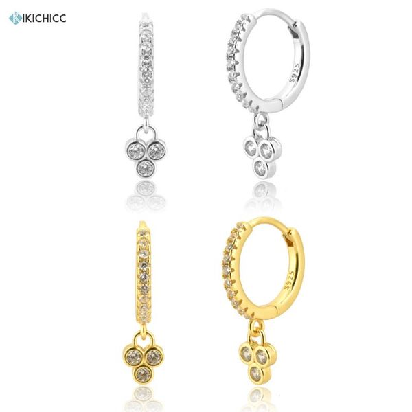 kikichicc european 925 sterling silver clear three zircon drop earring 2020 rock punk women piercing fashion party jewels, Golden;silver
kikichicc european 925 sterling silver clear three zircon drop earring 2020 rock punk women piercing fashion party jewels, Golden;silver