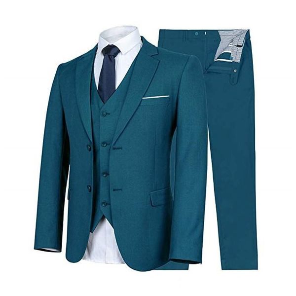 classic notch lapel wedding tuxedos slim fit suits for men groomsmen suit three pieces prom formal suits (jacket+pants+vest+tie) 578, Black;gray
classic notch lapel wedding tuxedos slim fit suits for men groomsmen suit three pieces prom formal suits (jacket+pants+vest+tie) 578, Black;gray