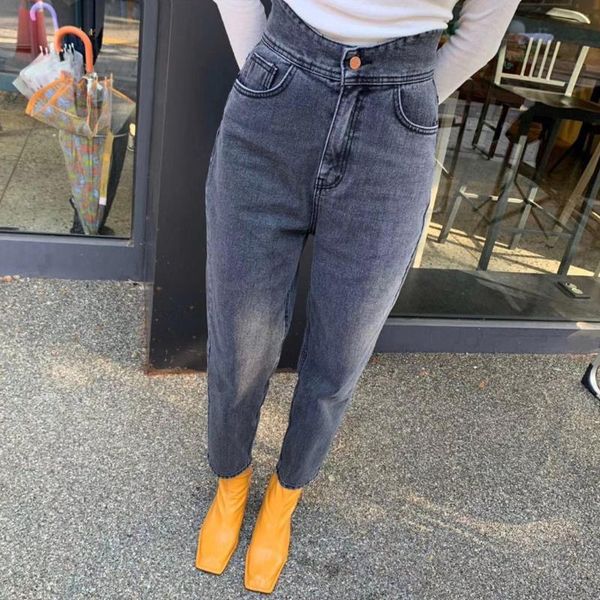 asian fashion women jeans new buds high waist turnip design 100% cotton black denim pants for female, Blue
asian fashion women jeans new buds high waist turnip design 100% cotton black denim pants for female, Blue