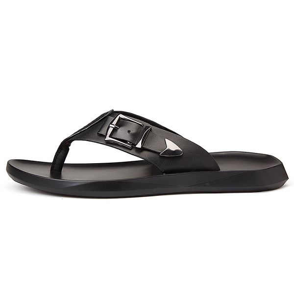 genuine leather man slippers brand flip flops men sandals beach slippers black fashion slides comfortable non-slip summer shoe
genuine leather man slippers brand flip flops men sandals beach slippers black fashion slides comfortable non-slip summer shoe
