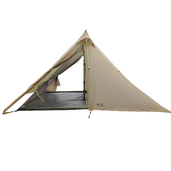 740 grams 4 persons 30d double silnylon asta pyramid sheet outdoor camping tent
740 grams 4 persons 30d double silnylon asta pyramid sheet outdoor camping tent