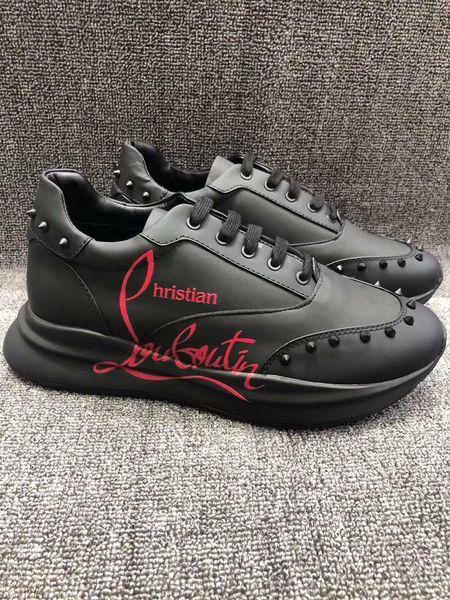 fashion red sole pik pik spikes luxurious louisflats red bottom sneakers shoes for women,men strass party wedding shoes 38-46, Black
fashion red sole pik pik spikes luxurious louisflats red bottom sneakers shoes for women,men strass party wedding shoes 38-46, Black