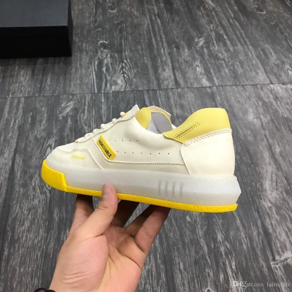 2019 new fashion fashion and leisure preferred, men's sneakers, comfortable breathable, size 38-44, Black