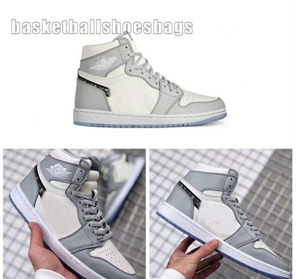 2020 1 og x 10 retro grey black sail white men women basketball shoes sports sneakers with box
2020 1 og x 10 retro grey black sail white men women basketball shoes sports sneakers with box