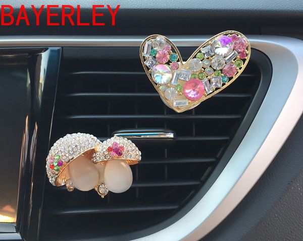 lovely diamond mushroom solid car perfume heart vent clip outlet fragrances auto interior decor for girl's air freshener aroma
lovely diamond mushroom solid car perfume heart vent clip outlet fragrances auto interior decor for girl's air freshener aroma