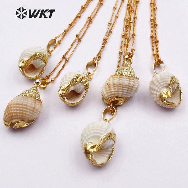 wt-jn023 new arrivals wholesale natural shell necklace genuine sea shell trumpet pendants with gold color plated for lady girl, Silver
wt-jn023 new arrivals wholesale natural shell necklace genuine sea shell trumpet pendants with gold color plated for lady girl, Silver
