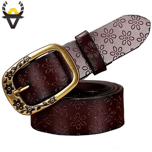 fashion genuine leather belts for belts belts & accessories women vintage floral pin buckle strap for jeans second layer cow sk, Black;brown
fashion genuine leather belts for belts belts & accessories women vintage floral pin buckle strap for jeans second layer cow sk, Black;brown