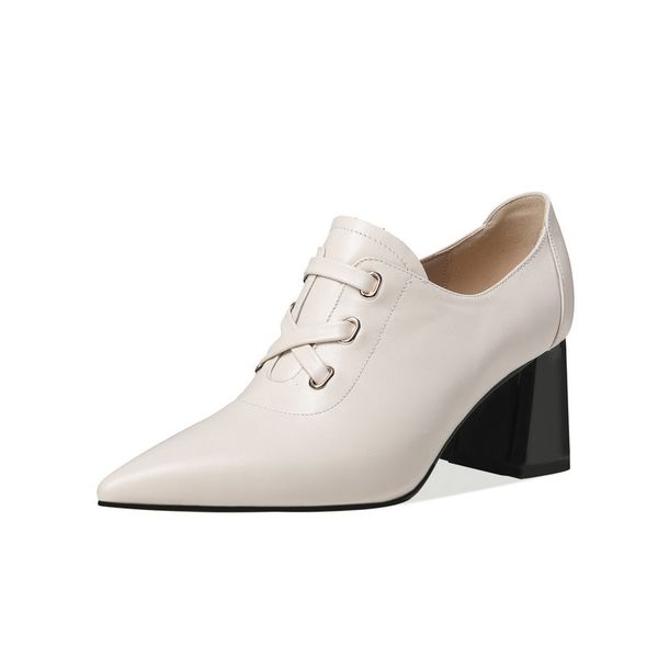 new spring autumn women pumps office ladies basic high heels shoes woman genuine leather pointed toe female shoes, Black
new spring autumn women pumps office ladies basic high heels shoes woman genuine leather pointed toe female shoes, Black