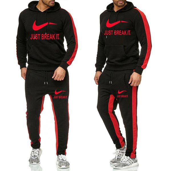 men's fashion brand hoodie suit spring and autumn casual sportswear street men's sports sweater suit youth new suit, Gray
men's fashion brand hoodie suit spring and autumn casual sportswear street men's sports sweater suit youth new suit, Gray