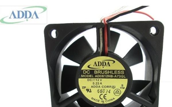 оптовая оригинальный adda ad0612hb-a73gl 12 в 0.23a 6 см 6025 3 провода вентилятора охлаждения 
оптовая оригинальный adda ad0612hb-a73gl 12 в 0.23a 6 см 6025 3 провода вентилятора охлаждения