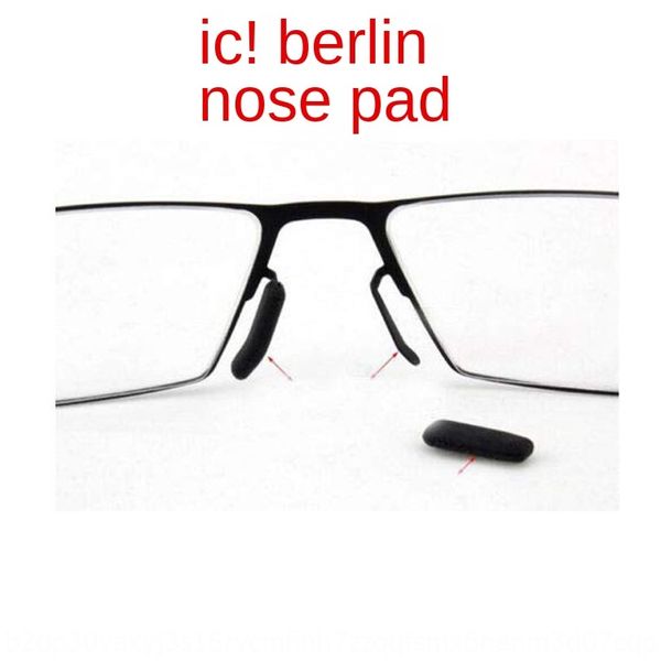 ic berlin special accessories for nose pad soft silicone glasses accessory glasses silicone original leg cover/nose pad, Silver
ic berlin special accessories for nose pad soft silicone glasses accessory glasses silicone original leg cover/nose pad, Silver
