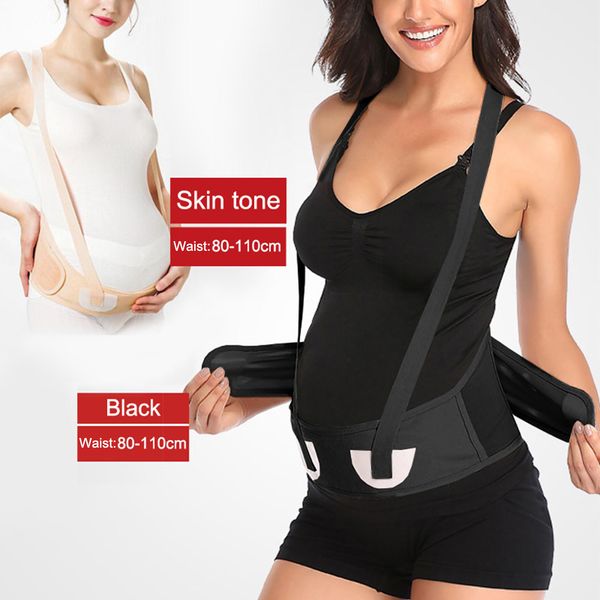 maternity belt abdominal binder belly band pelvic pressure relieving for pregnancy back support nylon with shoulder strap, White
maternity belt abdominal binder belly band pelvic pressure relieving for pregnancy back support nylon with shoulder strap, White