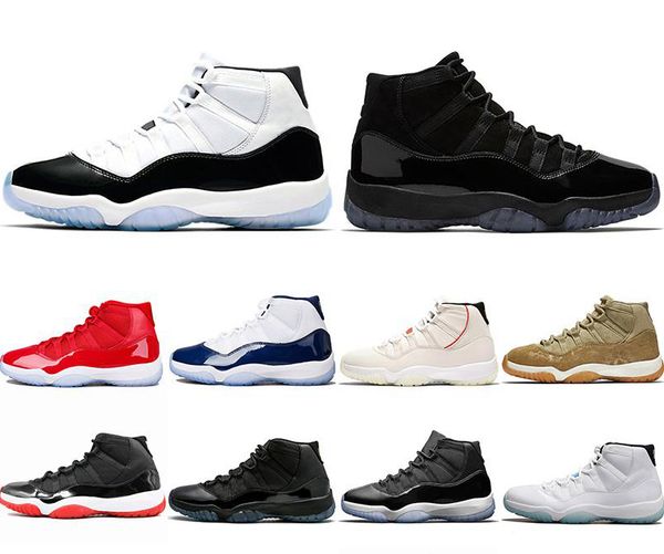 2019 new mens basketball shoes concord 11 11s platinum tint prom night cap and gown legend blue barons bred infrared trainer sport sneakers
2019 new mens basketball shoes concord 11 11s platinum tint prom night cap and gown legend blue barons bred infrared trainer sport sneakers
