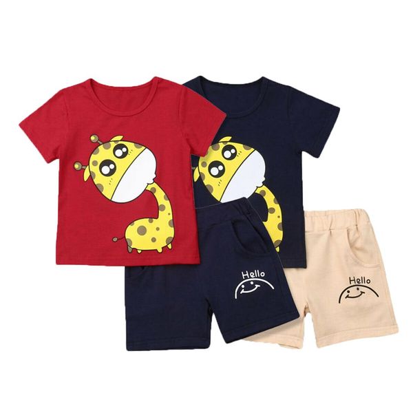boys' clothing sets children's suit 2019 summer new boys suits summer cotton o-neck giraffe children's suit baby two-piece su, White
boys' clothing sets children's suit 2019 summer new boys suits summer cotton o-neck giraffe children's suit baby two-piece su, White