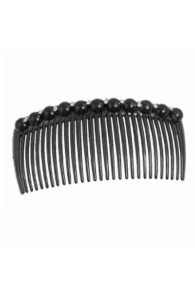black faux pearl rhinestone decoration plastic comb clip clip for lady, Silver;gold
black faux pearl rhinestone decoration plastic comb clip clip for lady, Silver;gold