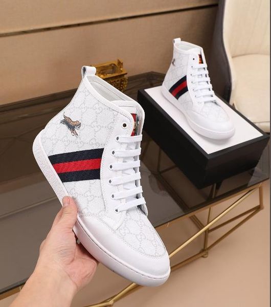 luxury leisure sneakers upscale men flat shoes real leather fashion brand design breathable shoes size 38-44, Black;red
luxury leisure sneakers upscale men flat shoes real leather fashion brand design breathable shoes size 38-44, Black;red