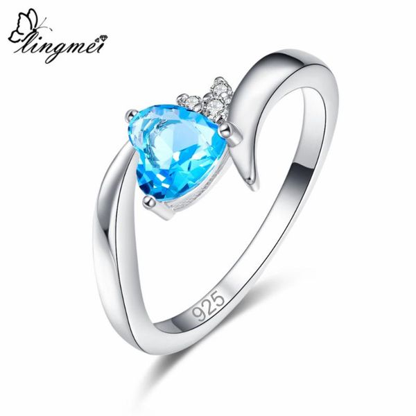 lingmei pretty fashion love heart cut blue & multicolor & white cubic zircon silver ring size 6 7 8 9 women jewelry valentine
lingmei pretty fashion love heart cut blue & multicolor & white cubic zircon silver ring size 6 7 8 9 women jewelry valentine