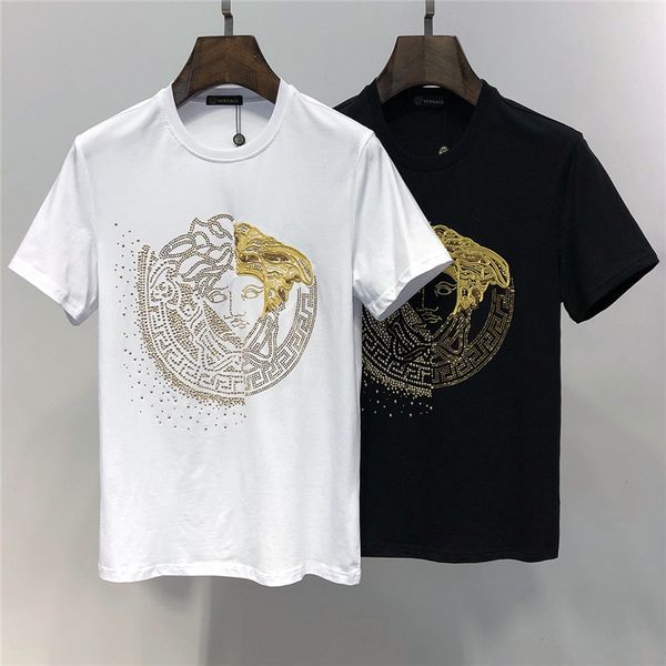 2019 Лето Новое Прибытие Высокого Качества Дизайнерская Одежда мужская Мода Футболки Печати Тройники Размер M-3XL
2019 Лето Новое Прибытие Высокого Качества Дизайнерская Одежда мужская Мода Футболки Печати Тройники Размер M-3XL