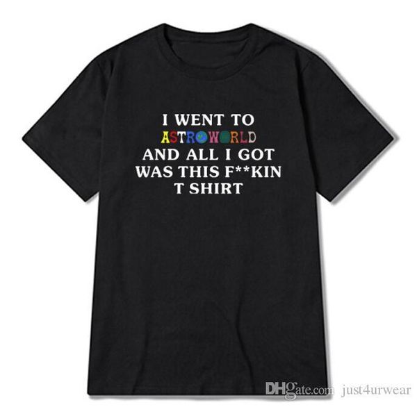 astroworld rapper travis scott male design t-shirt high street letter print tees men women fashion streetwear tshirt, White;black
astroworld rapper travis scott male design t-shirt high street letter print tees men women fashion streetwear tshirt, White;black