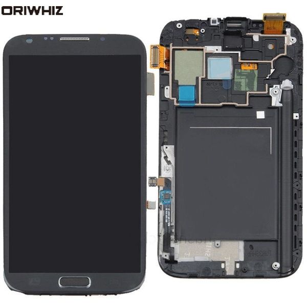 oriwhiz 100%genuine samsung galaxy note 2 n7100 black lcd screen touch digitizer frame with repairing tools
oriwhiz 100%genuine samsung galaxy note 2 n7100 black lcd screen touch digitizer frame with repairing tools