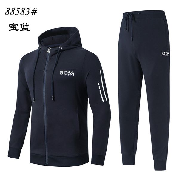 brand set 2019 new solid color sweatshirt set jogging design men's running sportswear set men's casual sweatshirt sportswear, Gray
brand set 2019 new solid color sweatshirt set jogging design men's running sportswear set men's casual sweatshirt sportswear, Gray