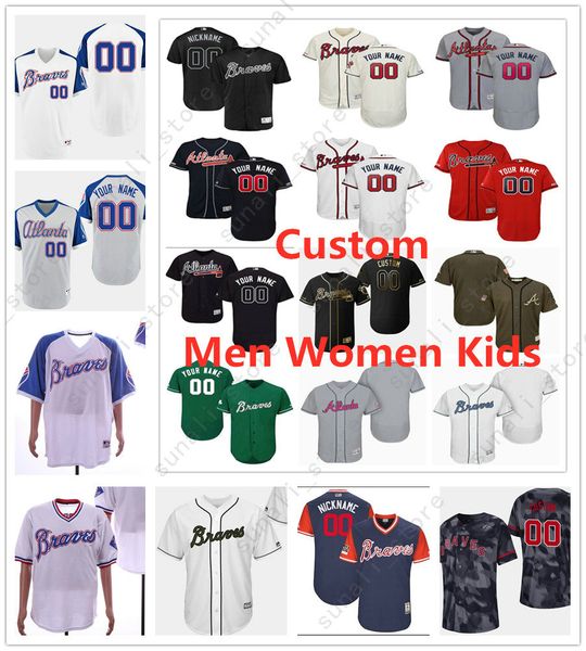 Custom Atlanta 11 Ender Inciarte 19 Shane Greene 23 Adam Duvall 36 Mark Melancon 38 Swarzak 45 Kevin Gausman 51 Chris Martin Braves Jerseys
Custom Atlanta 11 Ender Inciarte 19 Shane Greene 23 Adam Duvall 36 Mark Melancon 38 Swarzak 45 Kevin Gausman 51 Chris Martin Braves Jerseys
