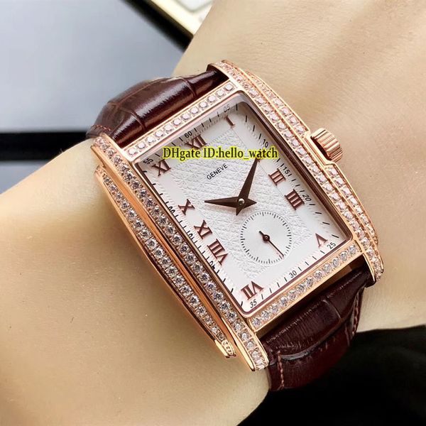 gondolo rose gold case 5124j-001 5124 white stamp dial automatic mens watch diamond bezel brown leather strap rectangle tonneau watches, Slivery;brown
gondolo rose gold case 5124j-001 5124 white stamp dial automatic mens watch diamond bezel brown leather strap rectangle tonneau watches, Slivery;brown