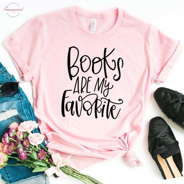 books are my favorite print women tshirt cotton casual funny t shirt for lady girl tee hipster drop ship na 312, White
books are my favorite print women tshirt cotton casual funny t shirt for lady girl tee hipster drop ship na 312, White