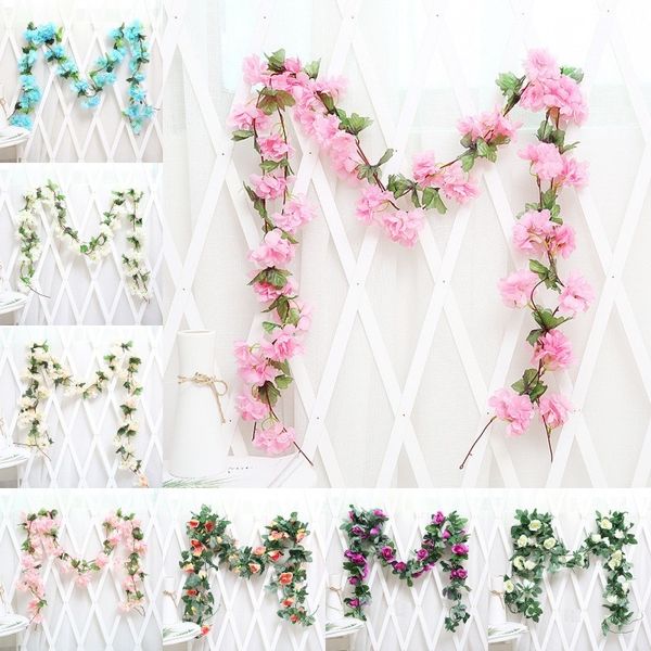 2.2м искусственный цветок лоза ткань роза ivy цветок искусственные vines висячие гирлянда украшения свадьба декор сада
2.2м искусственный цветок лоза ткань роза ivy цветок искусственные vines висячие гирлянда украшения свадьба декор сада