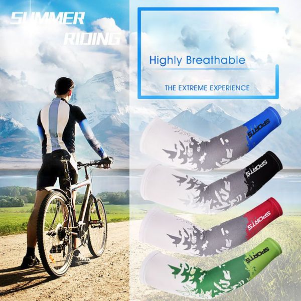 1 pair arm sleeve long printed breathable sunshade anti-slip ice silk protective hand elbow protection cover outdoor sportswear, Black;gray
1 pair arm sleeve long printed breathable sunshade anti-slip ice silk protective hand elbow protection cover outdoor sportswear, Black;gray