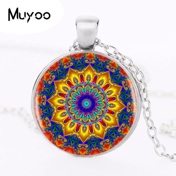 1pcs/lot kaleidoscop logo pendant necklace handmade buddhism mandala necklace neon blue yellow boho style vintage hz1, Silver
1pcs/lot kaleidoscop logo pendant necklace handmade buddhism mandala necklace neon blue yellow boho style vintage hz1, Silver