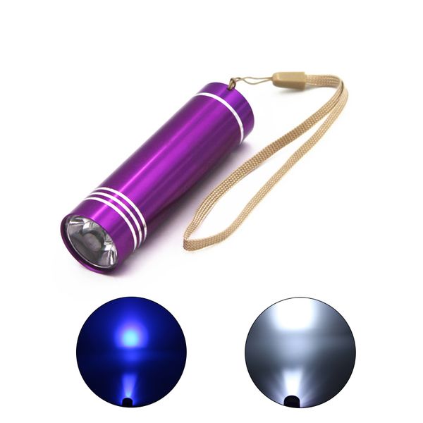 fast delivery new mini aluminum torch white / uv ultraviolet light flashlight multi-color lamp use 3x aaa battery
fast delivery new mini aluminum torch white / uv ultraviolet light flashlight multi-color lamp use 3x aaa battery