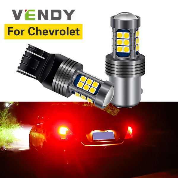 

1pcs led brake light for cherolet cruze aveo lacetti captiva spark niva orlando car parking lamp bulb w21/5w bay15d p21/5w ba15s