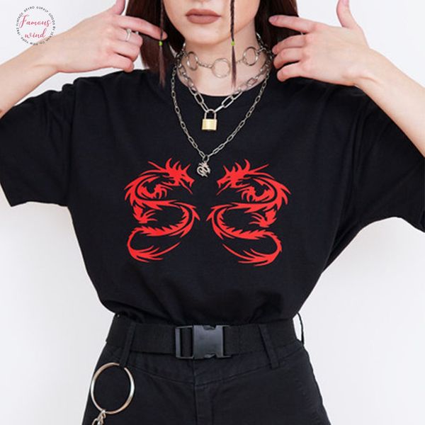 dragon t shirt print fun new vintage harajuku cool dark casual fashion female short sleeve hip hop bf punk big size, White
dragon t shirt print fun new vintage harajuku cool dark casual fashion female short sleeve hip hop bf punk big size, White